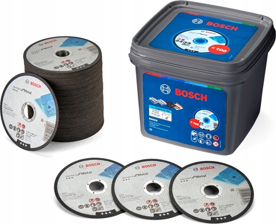 Изображение Bosch BOSCH TARCZA MET.125mm x 1,0mm x 22mm STANDARD FOR METAL /100szt. WIADERKO