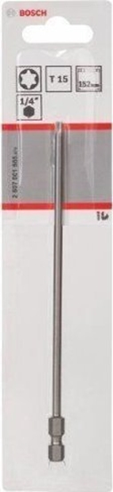 Изображение Bosch Bosch Torx-Bit T 15 extra hart E 6.3 1 St. (2607001666)