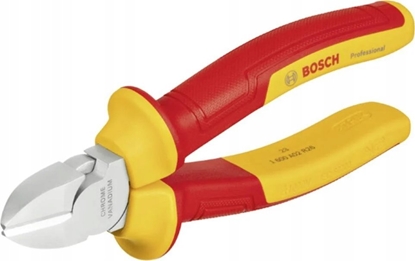 Изображение Bosch Bosch VDE diagonal side cutters Professional 160mm, cutting pliers (red/yellow)