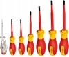 Picture of Bosch Bosch VDE screwdriver set PH/SL Professional, 7-piece (red/yellow, 6 VDE screwdrivers, phase tester SL3)