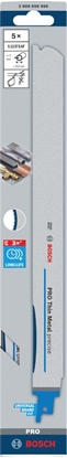 Picture of BOSCH BRZESZCZOT DO PIY SZABLASTEJ PRO THIN METAL PRECISE S1237EAF 1,1 x 25 x 300mm /5szt.
