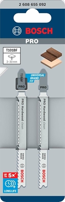 Picture of Bosch BOSCH BRZESZCZOT T PRO HARDWOOD CLEAN T101BF 100 mm /2szt.