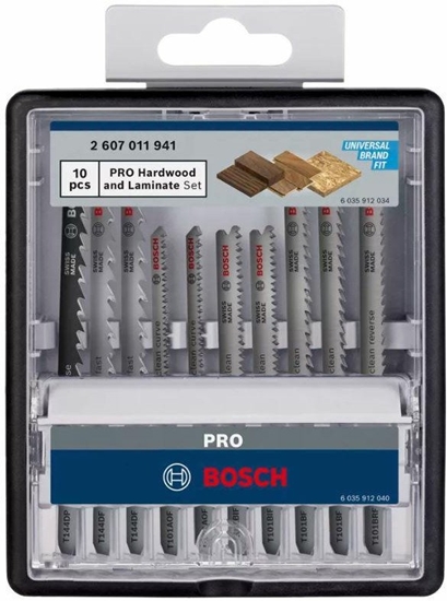 Изображение BOSCH BRZESZCZOT T ZESTAW PRO HARDWOOD AND LAMINATE 83 MM 10szt.