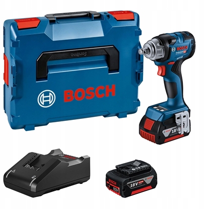 Picture of Triecienatslēga Bosch GDS 18V-330 HC Professional; 18 V; 2x5,0 Ah akum. + L-Boxx 136