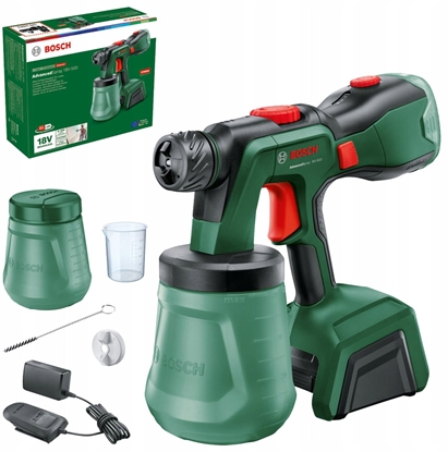 Изображение BOSCH PISTOLET DO MAL. ADVANCED SPRAY 18V-500 4,0Ah