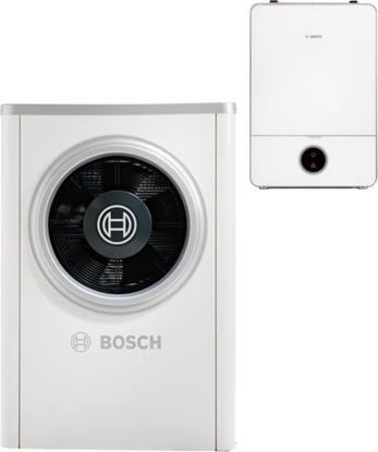 Изображение Bosch Pompa ciepa Monoblok z naciennym moduem wewntrznym CS7000iAW 17 ORE-T (kolor biay) (moc grzewcza 14,4 kW)
