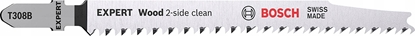 Attēls no Wyrzynarka Bosch bosch powertools Expert jigsaw blade T 308 B 'Wood 2-side clean' (25 pieces)