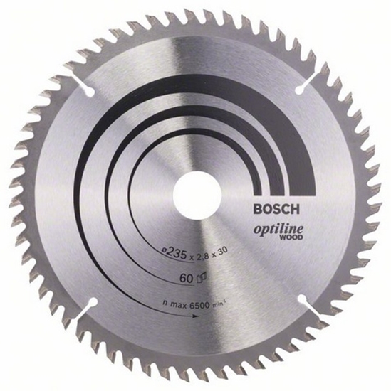 Picture of Griešanas disks kokam Bosch SPEEDLINE WOOD; 160x2,4x20,0 mm; Z12; 15°