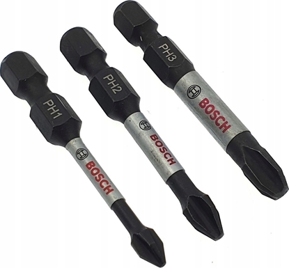 Изображение Bosch ZESTAW BITOW IMPACT CONTROL 3 SZT. 50MM / PH1, PH2, PH3 / BOSCH