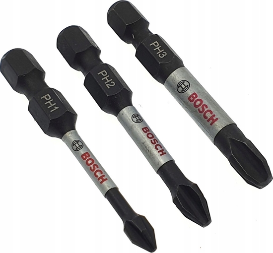Изображение Bosch ZESTAW BITOW IMPACT CONTROL 3 SZT. 50MM / PH1, PH2, PH3 / BOSCH