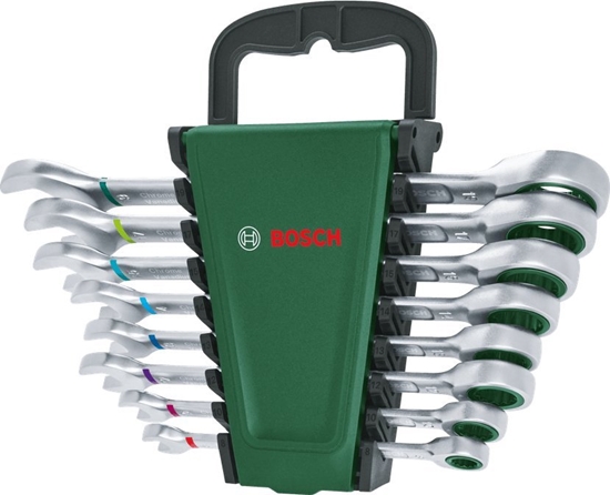 Picture of Kombinētu uzgriežņu atslēgu komplekts Bosch 1600A027PS; 8 gab.