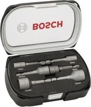 Изображение Bosch Zestaw nasadek magnetycznych 6, 7, 8, 10, 12, 13 mm