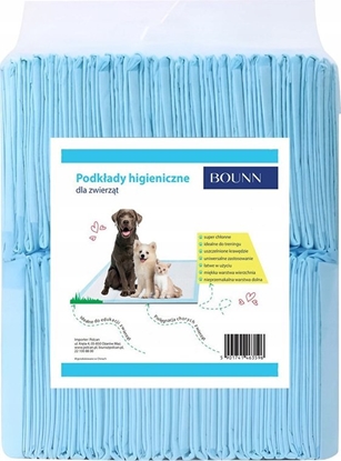 Attēls no Bounn PodkÅad higieniczny dla zwierzÄt 60x90 cm chÅonnoÅÄ do 700 ml | 50 sztuk