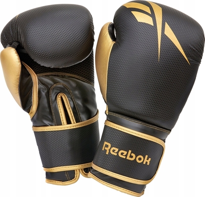 Attēls no Boxing gloves REEBOK RSCB-11117GB-12 12oz gold/black