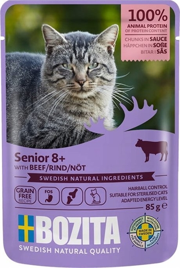 Изображение Bozita Cat Senior 8+ woowina 85g