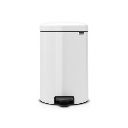 Attēls no BRABANTIA atkritumu tvertne ar pedāli NewIcon  20 l  White 111846