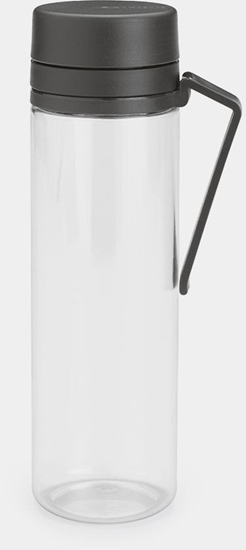 Picture of BRABANTIA Make & Take water bottle with strainer dark grey 148842