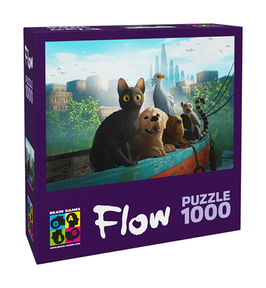 Attēls no Brain Games FLOW Puzzle with 1000 pieces