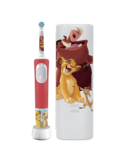 Picture of BRAUN el.zobu  birste - bērnu, Lion king