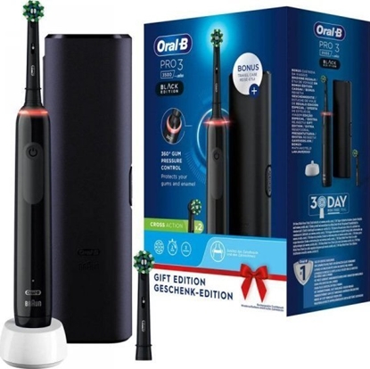 Picture of Braun Oral-B Pro 3 3500 black Edition  electric toothbrush (black)