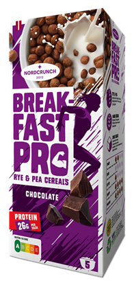 Picture of Breakfast Pro rudzu un zirņu bumbiņas ar šokolādi, 150g