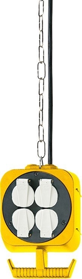 Изображение Brennenstuhl Pendel Stromverteiler  2x4-Schuko-Steckd. 5m