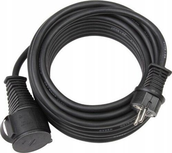 Изображение Brennenstuhl Verlängerungskabel  10m 5-polig schwarz IP44
