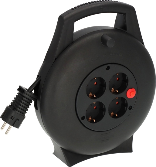 Изображение Brennenstuhl Vario Line Kabelbox 4-fach,10m,Indoor Kabeltrom