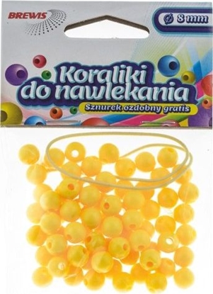 Изображение BREWIS Koraliki do nawlekania 8mm K8-2 óty Brewis
