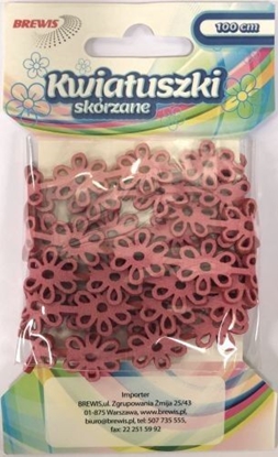 Изображение BREWIS acuszek Kwiatki 1m KSL2 róowy Brewis