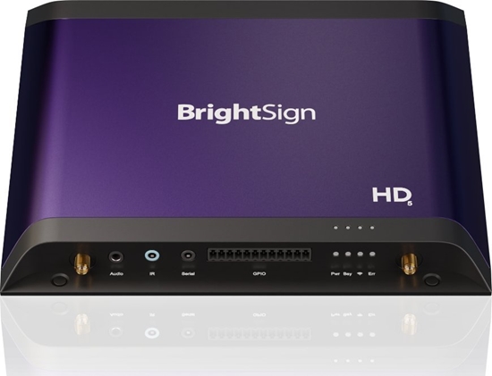 Picture of BrightSign HD225 odtwarzacz multimedalny Czarny, Fioletowy 4K Ultra HD