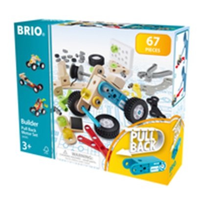 Picture of Brio Builder Set with Pull Back Motor 67 pcs.