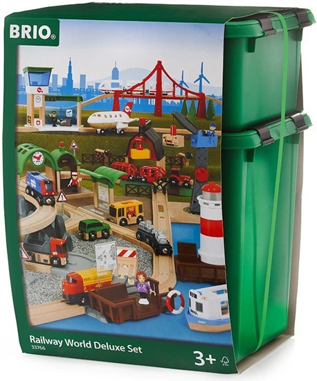 Picture of Brio Railway World Deluxe Set (33766)