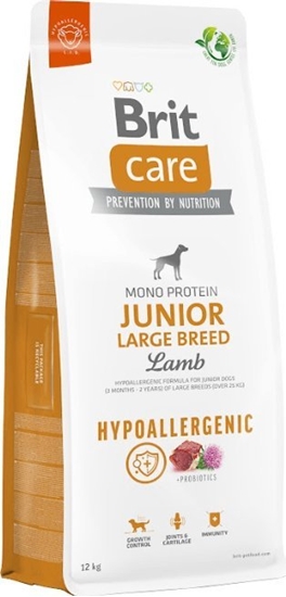 Picture of Brit Care Dog Hypoallergenic Junior Large Breed Lamb 12kg