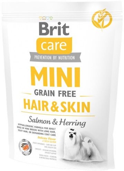 Picture of Brit Care Pies 400g Mini Adult Hair Skin
