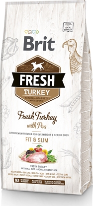 Attēls no Brit Fresh Turkey With Pea Light Fit&Slim 2.5kg