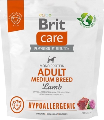 Attēls no Brit Karma sucha dla psa Hypoallergenic Adult Medium Breed Lamb 1 kg