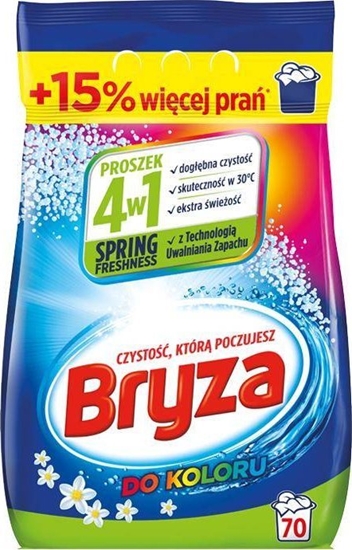Picture of Bryza Spring Freshness Proszek do prania tkanin kolorowych 4.55 kg