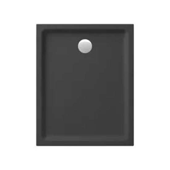 Picture of BRODZIK PROSTOKTNY TAKO 100X80X4 CZARNY MAT