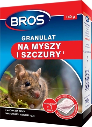 Picture of Bros Granulat na myszy i szczury BROS 140g