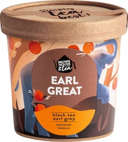 Picture of Brown House & Tea Brown House & Tea - Earl Great - Herbata sypana 50g