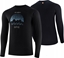 Picture of Brubeck LS1414M Koszulka mska z dugim rkawem OUTDOOR WOOL PRO czarny L - GÓRY 14