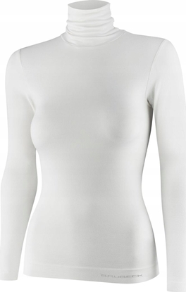 Attēls no Brubeck LS1627W Koszulka damska z golfem COMFORT MERINO kremowy S