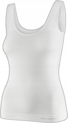 Attēls no Brubeck TA1059W Koszulka damska bez rkawów COMFORT MERINO kremowy M