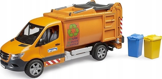 Picture of Bruder bruder MB Sprinter municipal garbage truck, model vehicle