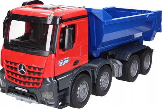 Picture of Bruder Wywrotka Mercedes Benz Arocs Niebieska