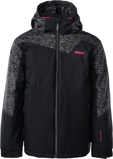 Picture of Brugi Dziecica kurtka ocieplana Brugi 1aia 1aia/tm37/1c/500 500-black rozmiar 146/152