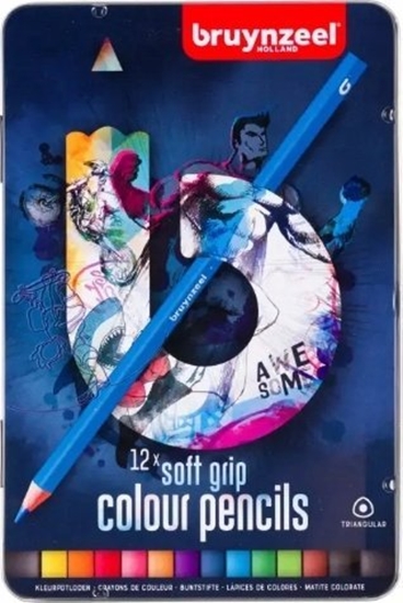 Изображение BRUYNZEEL SAKURA Bruynzeel Tin 12 Triple Soft Feel Dark