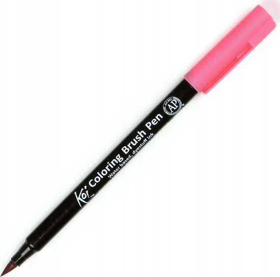 Изображение BRUYNZEEL SAKURA Sakura Koi Color Brush Marker 107 Salmon Pink