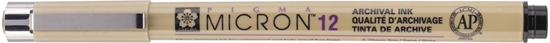 Picture of BRUYNZEEL SAKURA Sakura Pigma Micron Cienkopis 12 Czarny 0,7mm